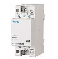 Контактор Z-SCH230/25-22, 2NO+2NC, 25А/(9A по AC-3), 230VAC, 2M248849. Eaton.