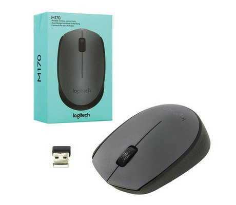 Беспроводная оптическая мышь Logitech M170, 3 кнопки, 1000dpi - фото 4 - id-p52271576