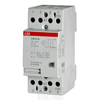 Контактор модульный ESB25-04N-06, 25A, 4NC, 230_240VAC/DC, 2M1SAE231111R0604. ABB.