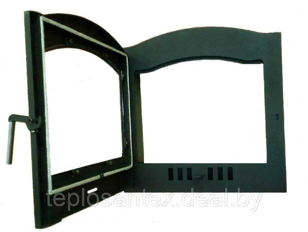 Дверка для печи и камина со стеклом ДП-14 (Мета-Бел) в Гомеле - фото 4 - id-p51793141
