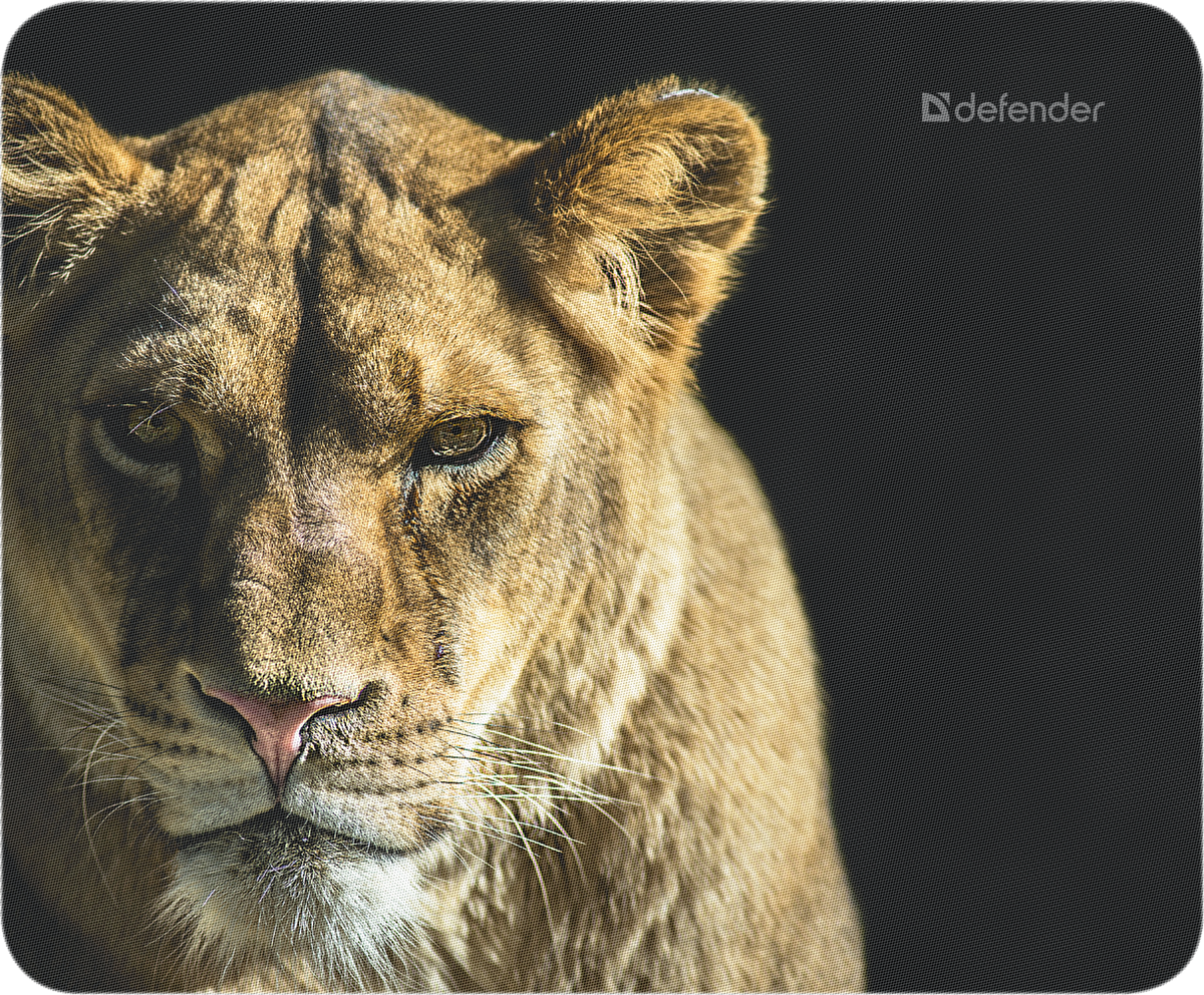 Коврик для мыши Defender Wild Animals, 220x180x2мм, ткань