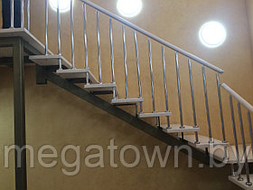 Лестница на металлическом косоуре, фото 2