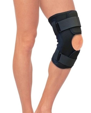 Бандаж разъемный на коленный сустав с полицентрическими шарнирами, код Т-8508