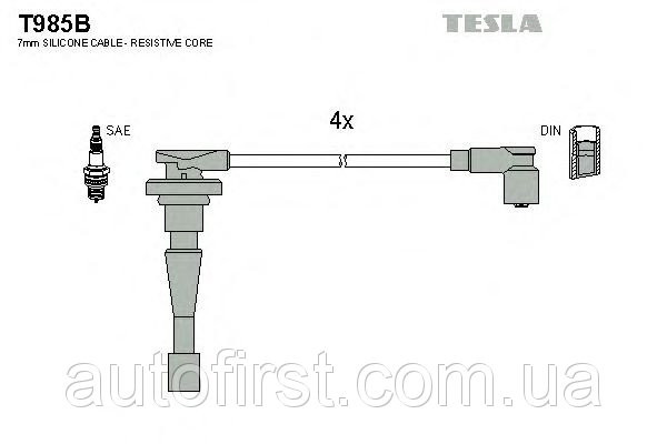 Высоковольтные провода TESLA HONDA CR-V 2.0i 16V 95-06 - фото 1 - id-p58770552