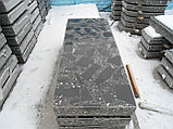 Плита надгробная (сплошная с гранитными вставками) из гранитно-мраморной крошки, фото 3