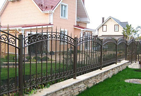 Кованый забор. Забор для дома и дачи. Собственное производство.