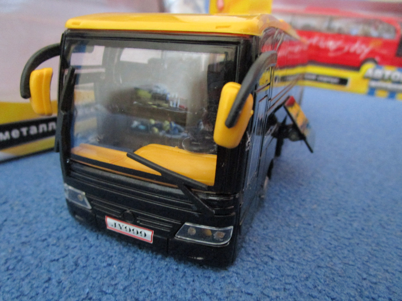 Детская игрушка Автобус туристический металлический (свет.звук..) арт.6250 - фото 5 - id-p58647739