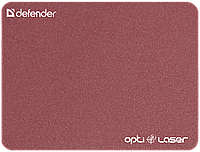 Коврик для компьютерной мыши Defender Silver opti-laser 220х180х0.4 мм