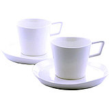 Набор чашек для кофе по 240 мл с блюдцами BergHOFF Eclipse 4 пр. арт.3700433, фото 5