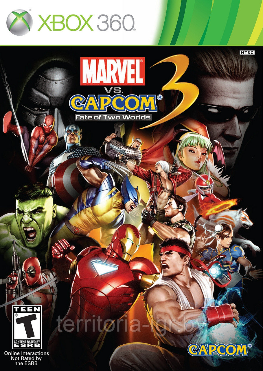 Ultimate Marvel vs Capcom 3 Xbox 360 - фото 1 - id-p58861749