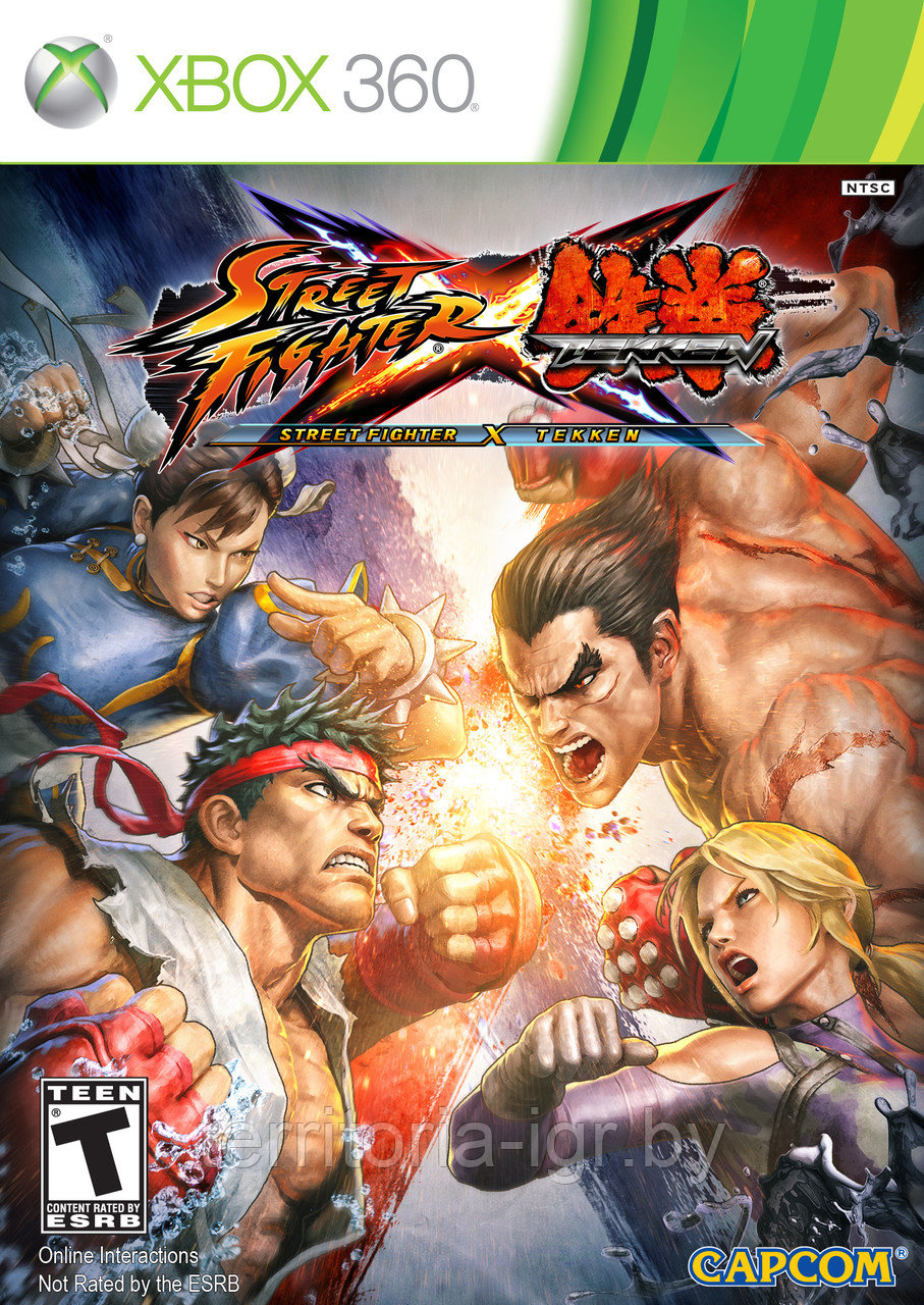 Street Fighter X Tekken Xbox 360 - фото 1 - id-p58864104