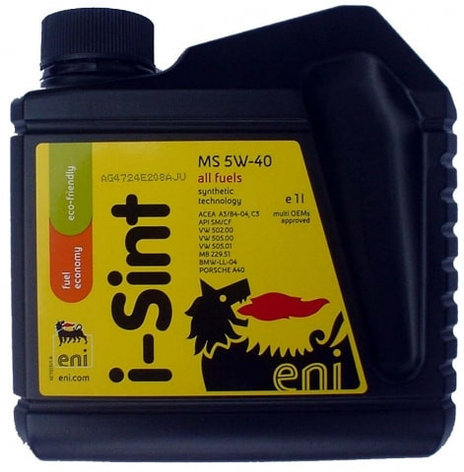 Моторное масло ENI I-SINT 5W-40 1л, фото 2