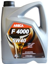 Моторное масло ARECA 11402 F4000 5W-40 5л (замена 11034) - фото 1 - id-p55411095
