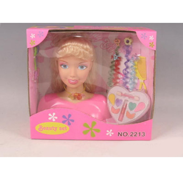 Кукла-манекен для создания причесок и макияжа Beauty с аксессуарами 2213В - фото 2 - id-p47059114
