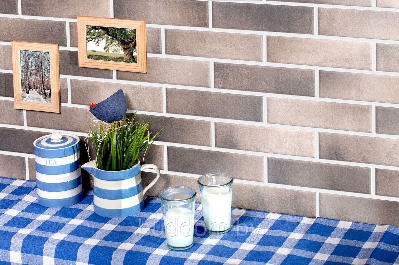 Клинкерная плитка для фасада и каминов Retro Brick Pepper CERRAD Польша