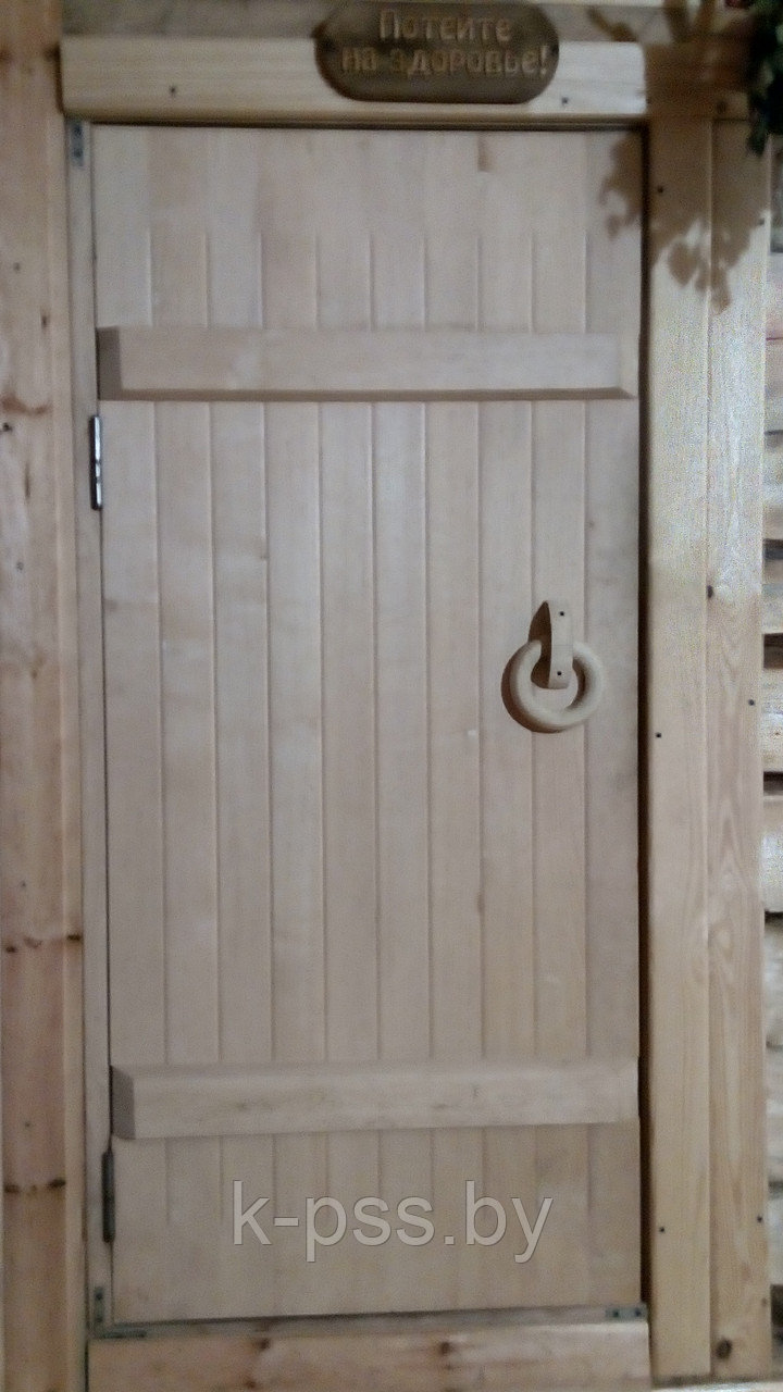 Двери для бани деревянные - фото 2 - id-p4465692