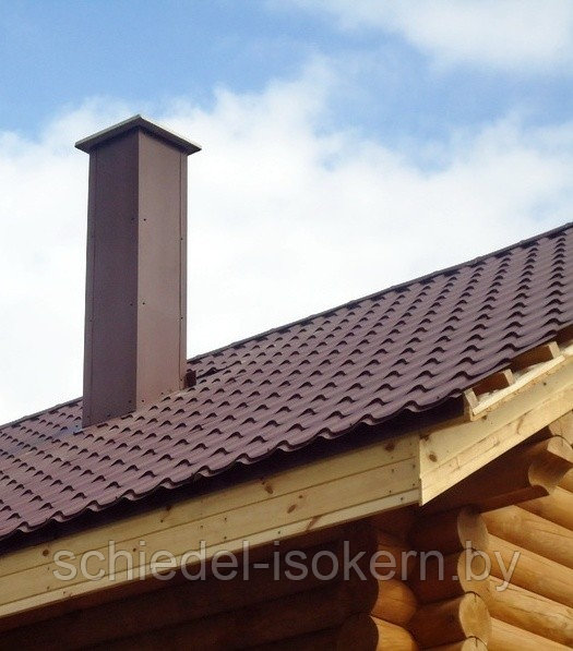 Легкая покрывная плита для блока d 200 мм ISOKERN Изокерн(дымоходы Schiedel Дания) - фото 4 - id-p1814844