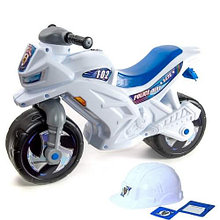 Каталка-мотоцикл Сузуки  Полиция со шлемом