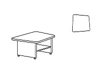 Стол журнальный Смартекс 411601