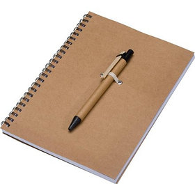 Блокнот с ручкой Kent формата А5 для нанесения логотипа