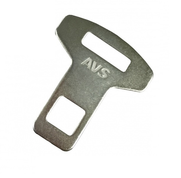 Заглушка ремня безопасности AVS BS-002, комплект 2шт. МЕТАЛЛ - фото 2 - id-p58899183