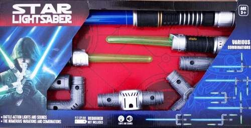 Световой Джедайский меч Star Wars системы BLADEBUILDERS (для создания собственных моделей) свет, звук - фото 1 - id-p58915475