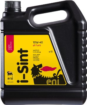 Моторное масло ENI I-SINT 10W-40 5л - фото 1 - id-p55411024