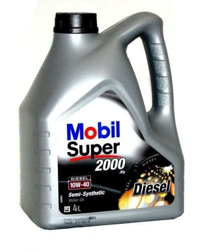 Моторное масло MOBIL 150640 Super 2000 X1 Diesel 10W-40 4л - фото 1 - id-p55411176