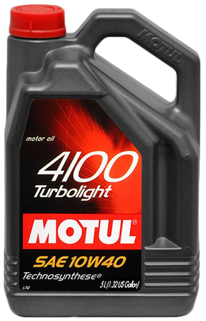 Моторное масло MOTUL 100357 4100 TURBOLIGHT 10W-40 5л