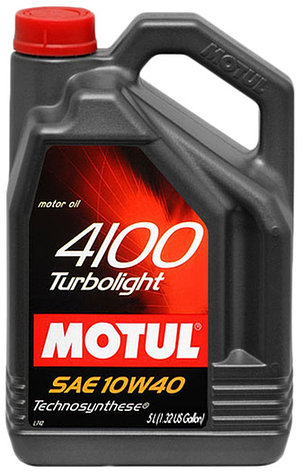 Моторное масло MOTUL 100357 4100 TURBOLIGHT 10W-40 5л, фото 2