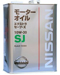 Моторное масло NISSAN KLAJ2-10304 SJ EXTRA SAVE X 10W-30 4л, фото 2