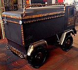 Мангал кованый стилизованный под автомобиль "МАЗ", фото 2