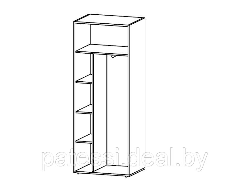 Шкаф для одежды из ДСП 104411