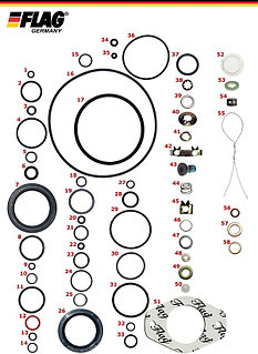 Ремкомплект ТНВД LUCAS DPC #2 Made in Germany