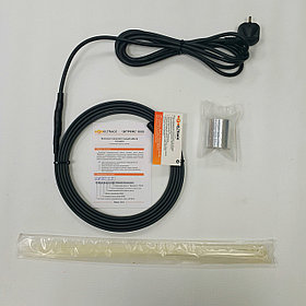 Секция для обогрева трубопровода на основе саморегулируемого кабеля