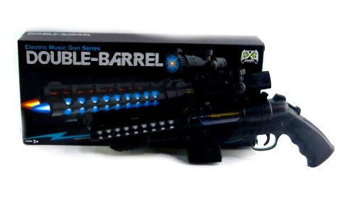 Пистолет Double-Barrel (свет, звук) - фото 1 - id-p59008557