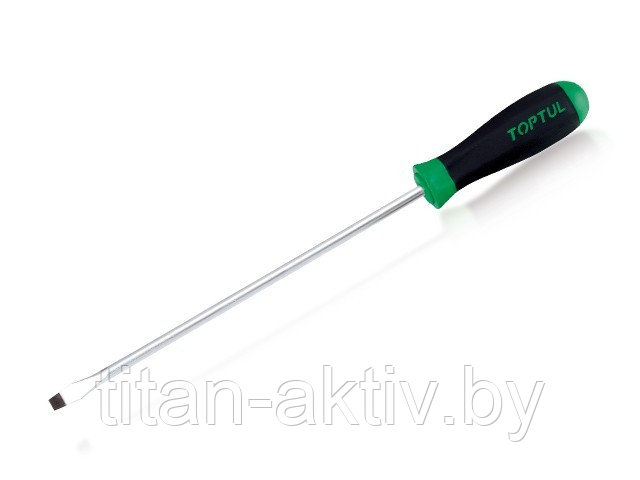 Отвертка ""-"" 6,5x400мм EXTRA LONG TOPTUL (FACB6E40)