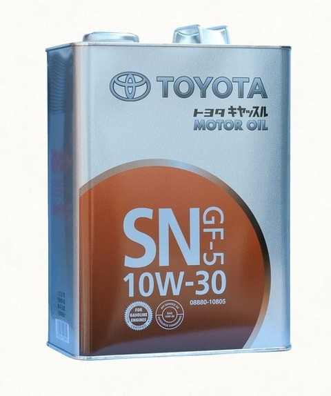 Моторное масло TOYOTA 08880-10805 SN/CF-5 10W-30 CASTLE MOTOR OIL 4л