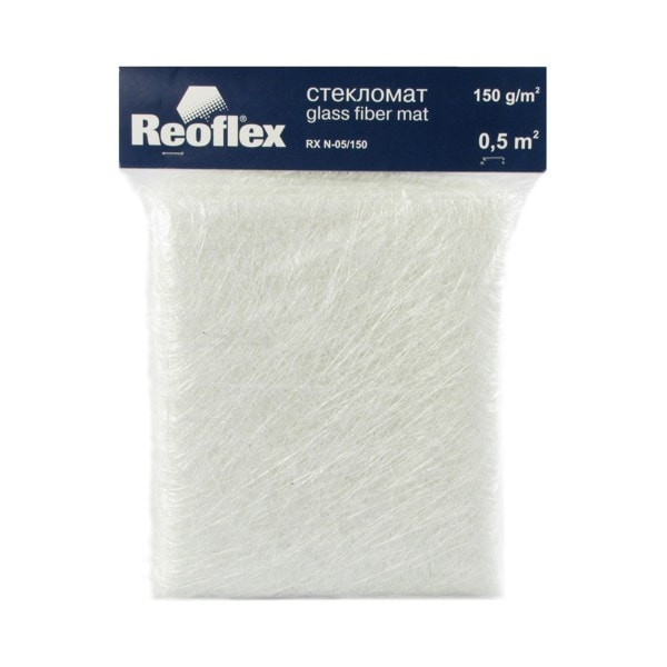 REOFLEX RX N-05/150 Стекломат 150г/м² Glass Fiber Mat 0,5м²