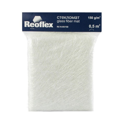 REOFLEX RX N-05/150 Стекломат 150г/м² Glass Fiber Mat 0,5м², фото 2