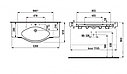 УМЫВАЛЬНИК СТОЛЕШНИЦА LAUFEN PALACE 120X51, фото 7