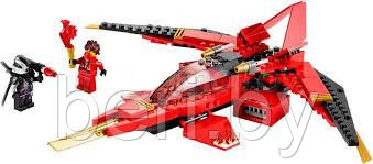 Конструктор Bela Ninja 10219 Истребитль Кая 195 деталей (аналог Lego Ninjago 70721)