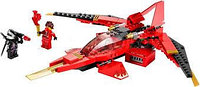 Конструктор Bela Ninja 10219 Истребитль Кая 195 деталей (аналог Lego Ninjago 70721)