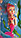 Русалочка со светящимся хвостом и маленькой русалочкой, фото 3