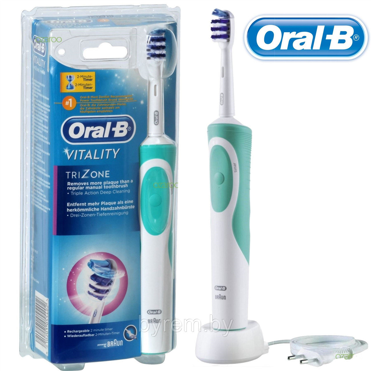 Электрическая зубная щетка Braun Oral-B Vitality triZone D12.513 - фото 1 - id-p59163932