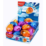 Точилка MAPED Shaker, 1 отверстие, с контейнером, ассорти, фото 4