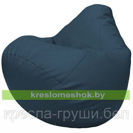 Кресло мешок Груша Г2.3-03 синяя, фото 2