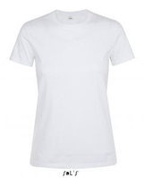 Женская футболка Regent белого цвета для нанесения логотипа