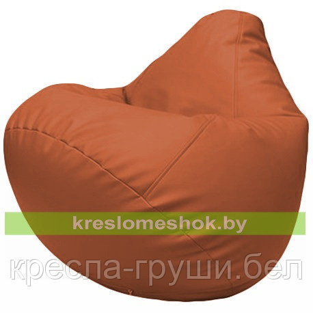 Кресло мешок Груша Г2.3-23 оранжевая, фото 2