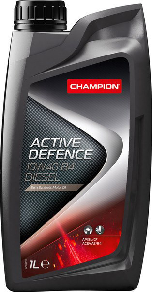 Моторное масло CHAMPION 8203817 Active Defence Diesel 10W-40 B4 1л